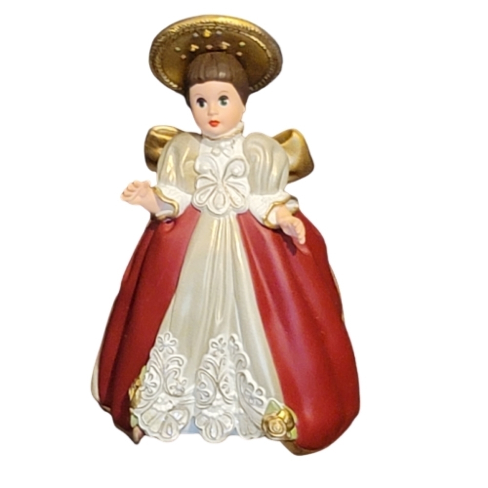 HALLMARK 4.5" Red Madame Alexander Glorious Angel Ornament Figurine 1996 - 1998